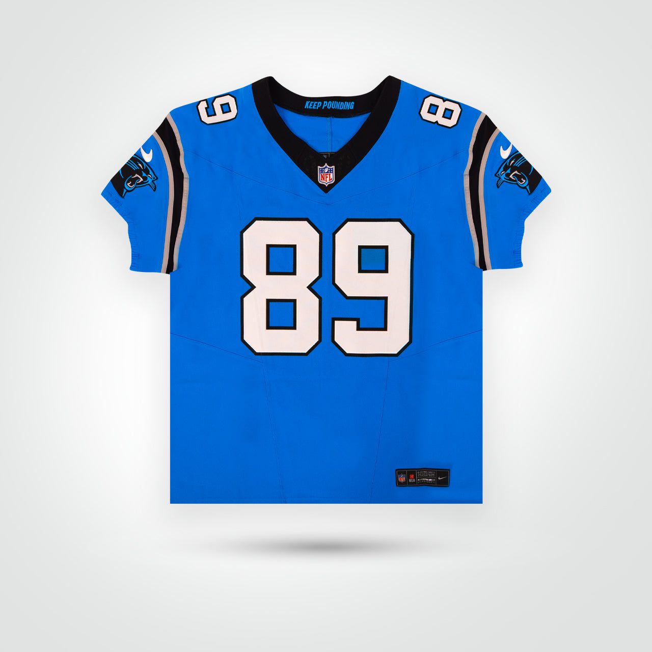 Steve Smith Sr. Signed Panthers Nike Elite Jersey
