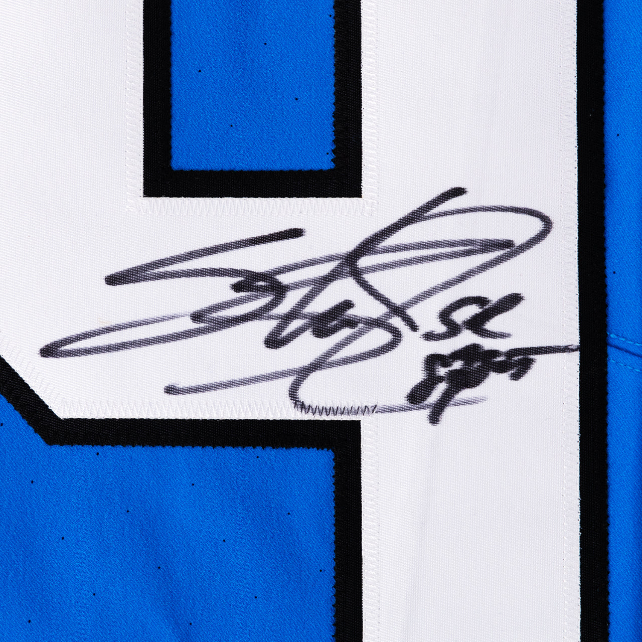 Steve Smith Sr. Signed Panthers Nike Elite Jersey