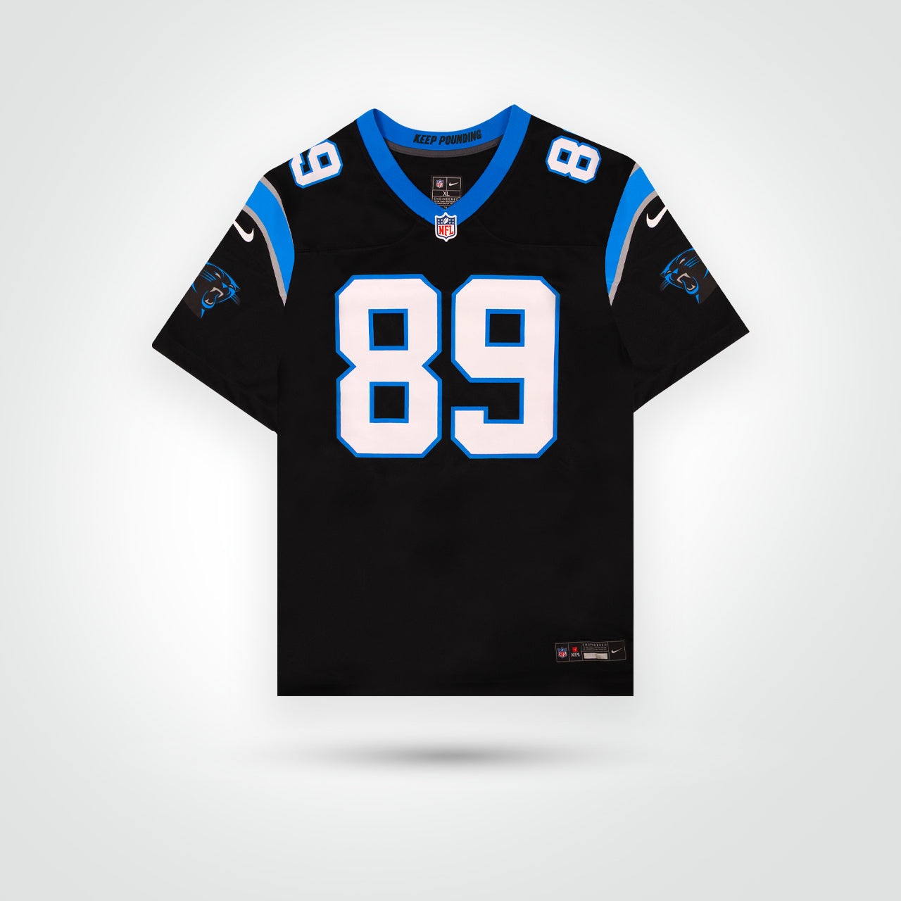 Steve Smith Sr. Signed Panthers Nike Game Jersey