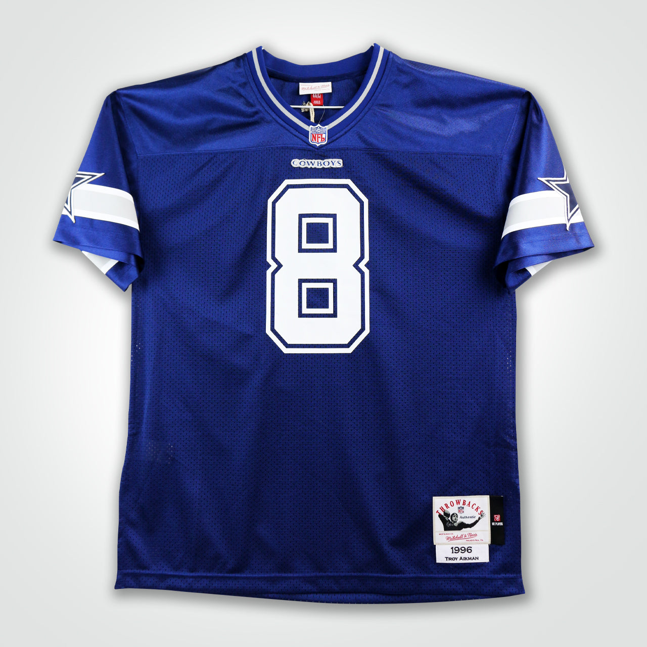 Troy Aikman Signed Cowboys Mitchell & Ness Authentic Jersey - The Real Autograph