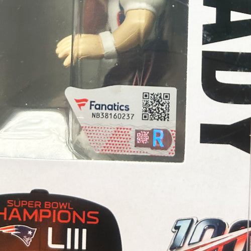 Tom Brady Signed Patriots Funko Pop! - The Real Autograph