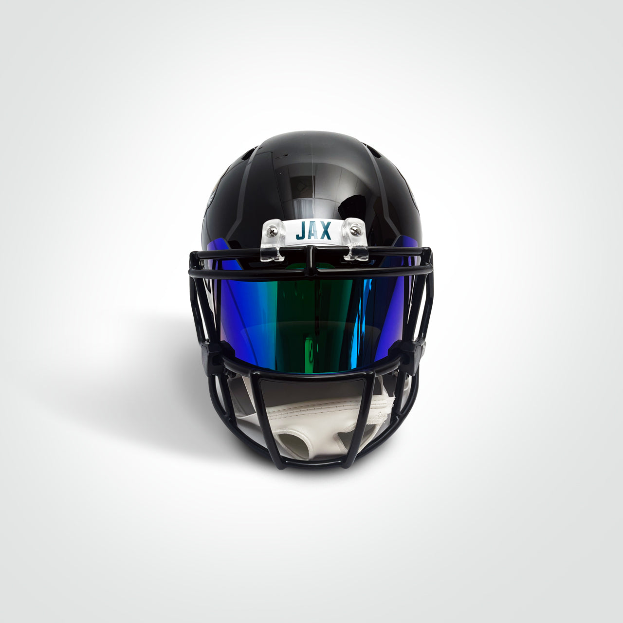 Travis Hunter Signed Jaguars Speed Full Size Replica Helmet - The Real Autograph