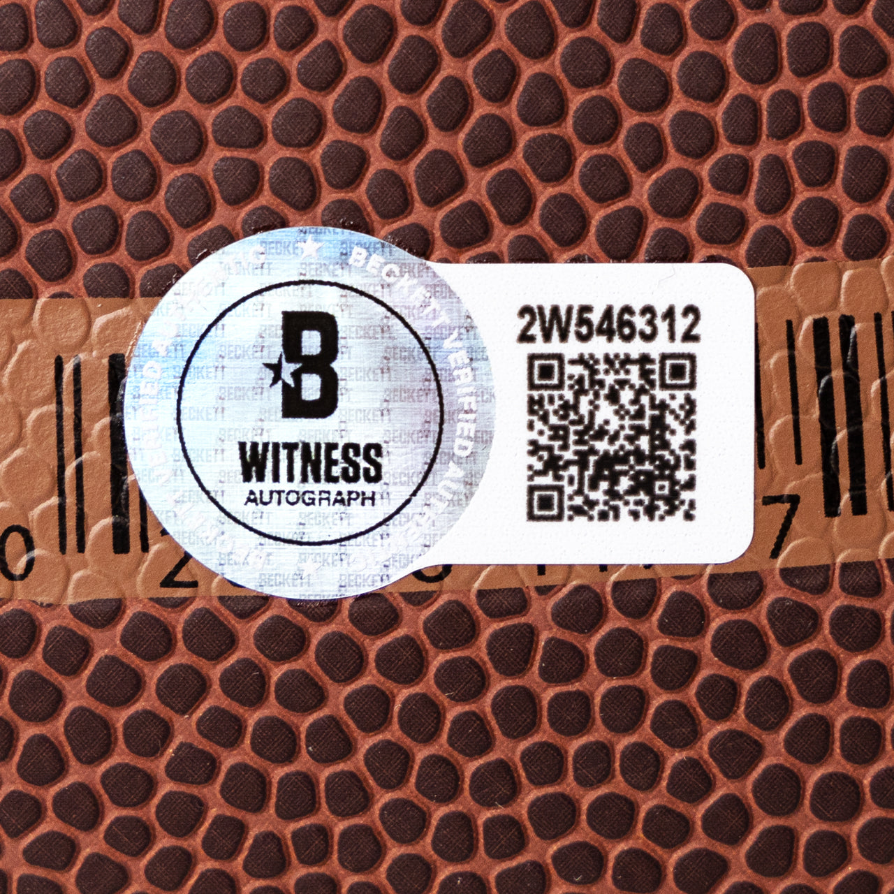 Terry Mclaurin & Brian Robinson Dual Signed Football - The Real Autograph