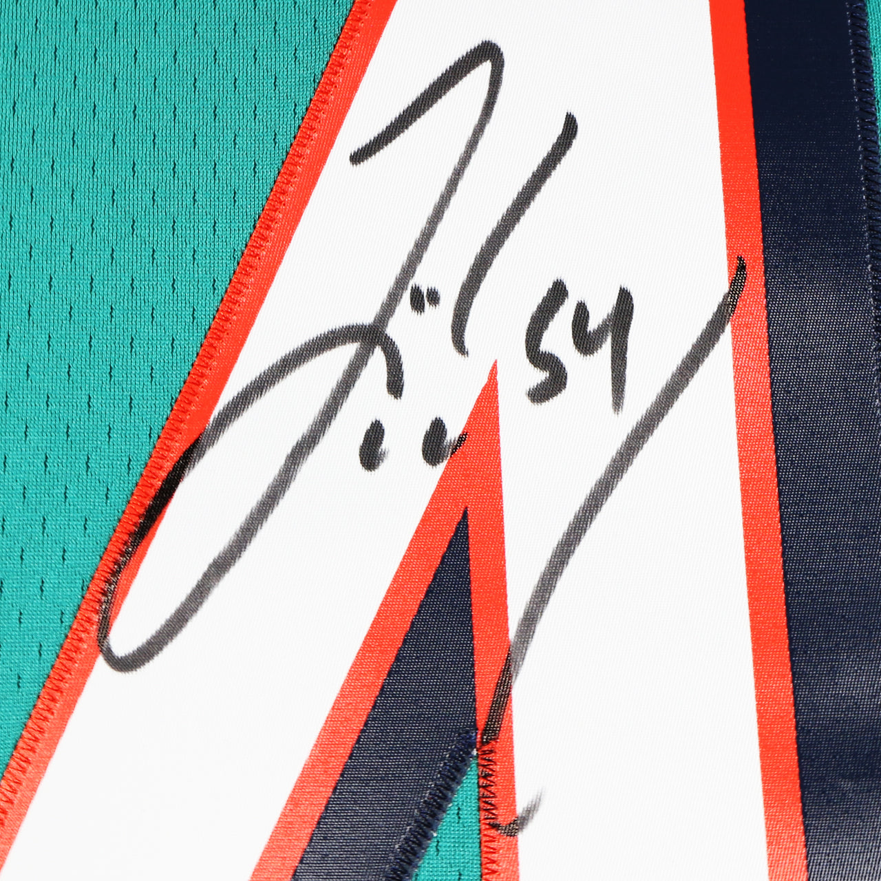 Zach Thomas Signed Dolphins Mitchell & Ness Replica Jersey - The Real Autograph