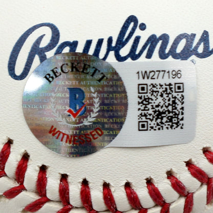 A.J. Burnett Signed Official Major League Baseball
