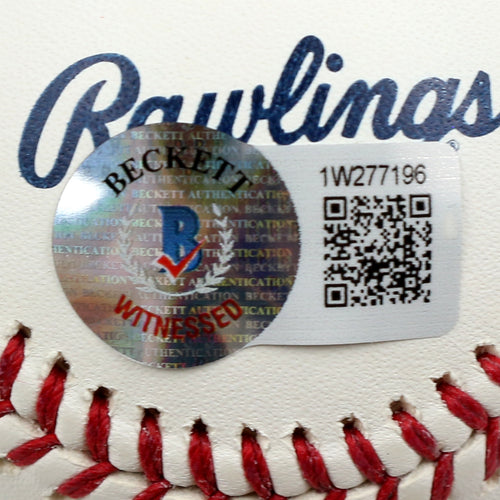 A.J. Burnett Signed Official Major League Baseball