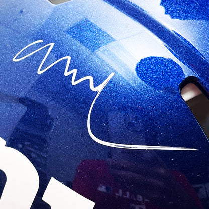 Abdul Carter Signed Giants Speed Full Size Authentic Helmet - The Real Autograph