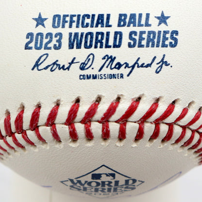 Adolis Garcia Signed 2023 World Series Official Major League Baseball