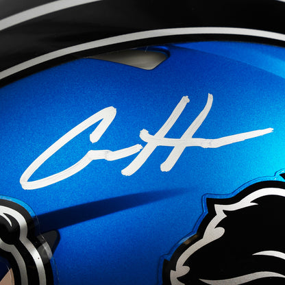 Aidan Hutchinson Signed Lions Alternate Speed Full Size Authentic Helmet