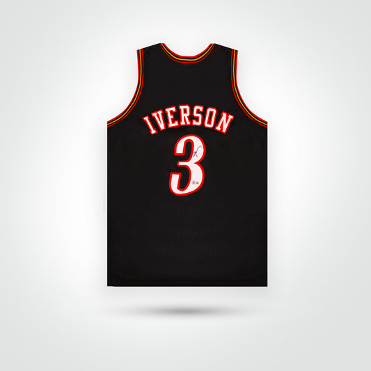 Allen Iverson Signed Jersey