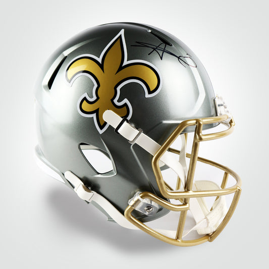 Alvin Kamara Signed Saints Flash Speed Full Size Replica Helmet