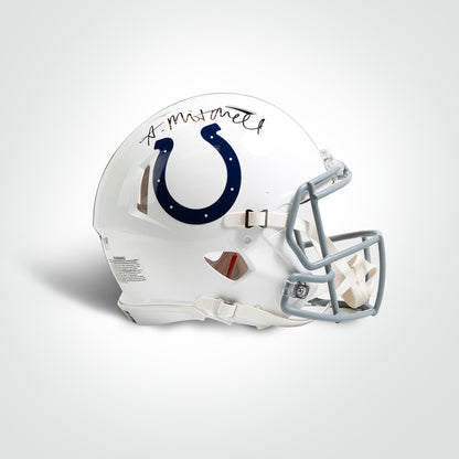 Adonai Mitchell Signed Colts Speed Full Size Authentic Helmet
