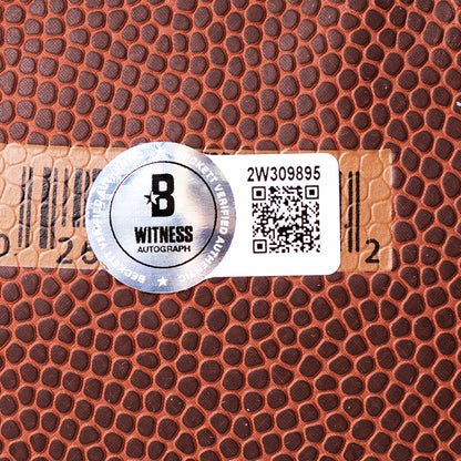 Brian Dawkins Signed Football