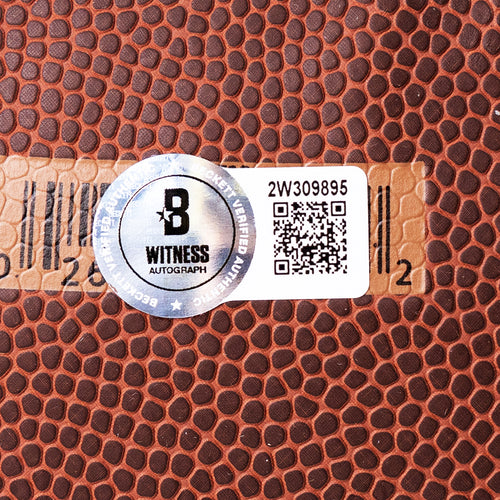 Brian Dawkins Signed Football