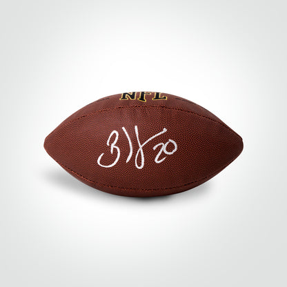 Brian Dawkins Signed Football