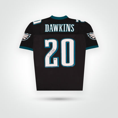 Brian Dawkins Signed Eagles Mitchell & Ness Replica Jersey