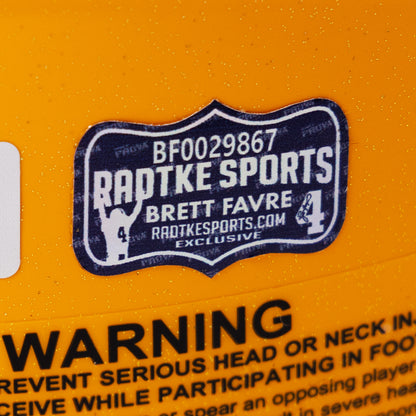 Brett Favre Signed Packers Speed Full Size Authentic Helmet
