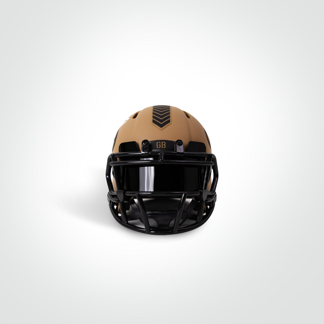 Brett Favre Signed Packers Salute to Service Mini Helmet