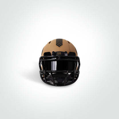 Brett Favre Signed Packers Salute to Service Mini Helmet
