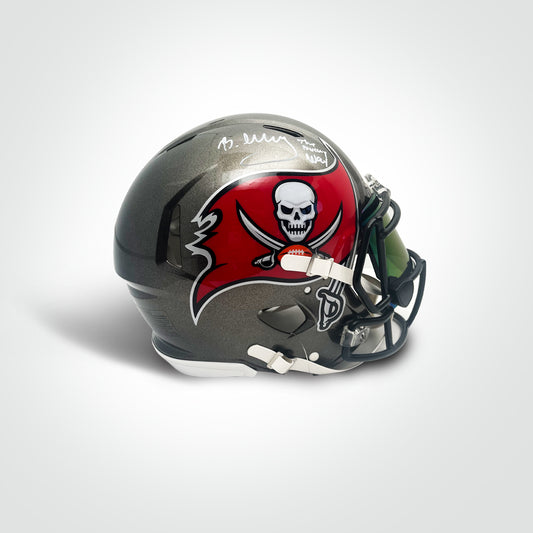 Bucky Irving Signed Buccaneers Speed  Full Size Authentic Helmet Inscribed "The Bucky Way" - The Real Autograph