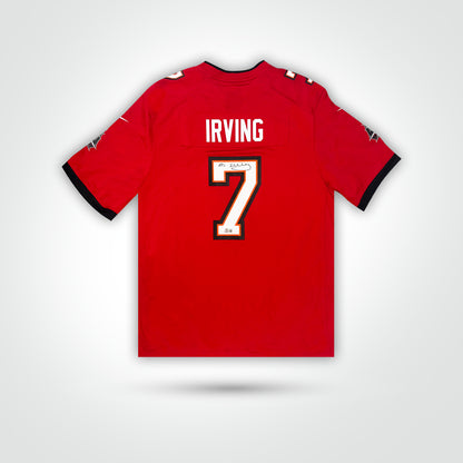 Bucky Irving Signed Buccaneers Nike Game Jersey - The Real Autograph