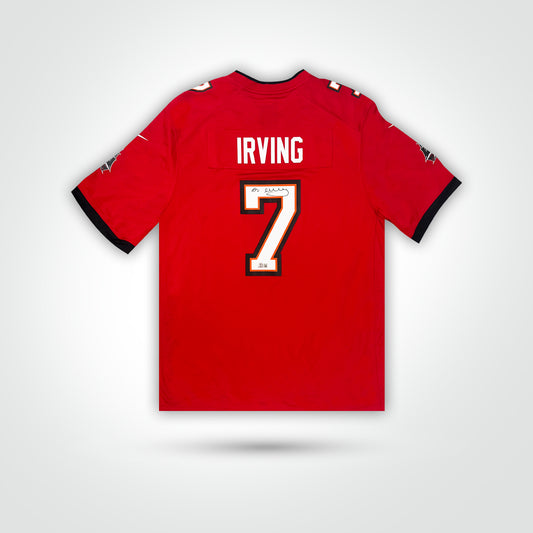 Bucky Irving Signed Buccaneers Nike Game Jersey - The Real Autograph