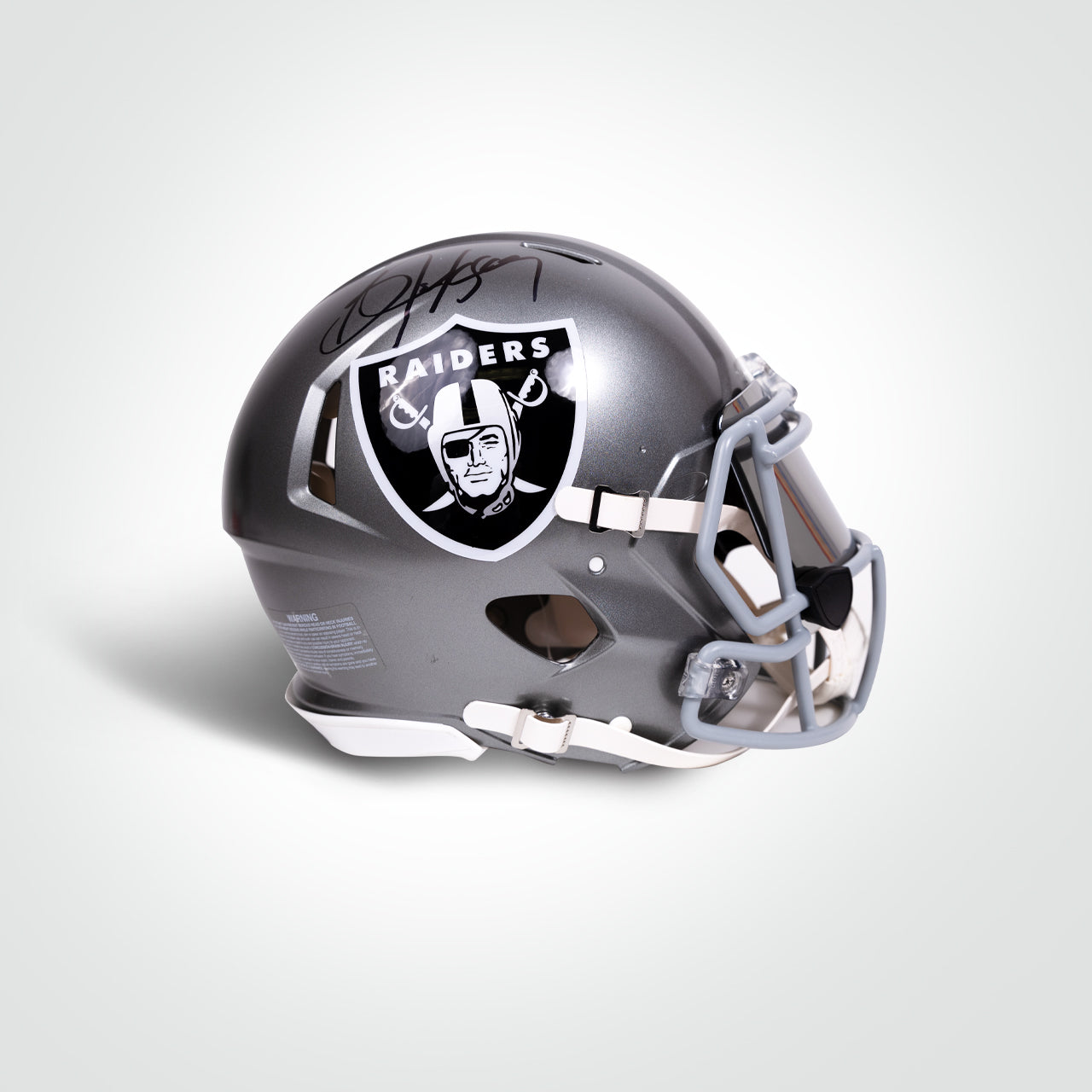 Bo Jackson Signed Raiders Flash Full Size Authentic Helmet