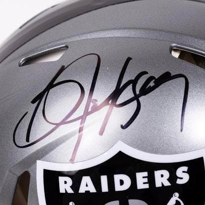 Bo Jackson Signed Raiders Flash Full Size Authentic Helmet