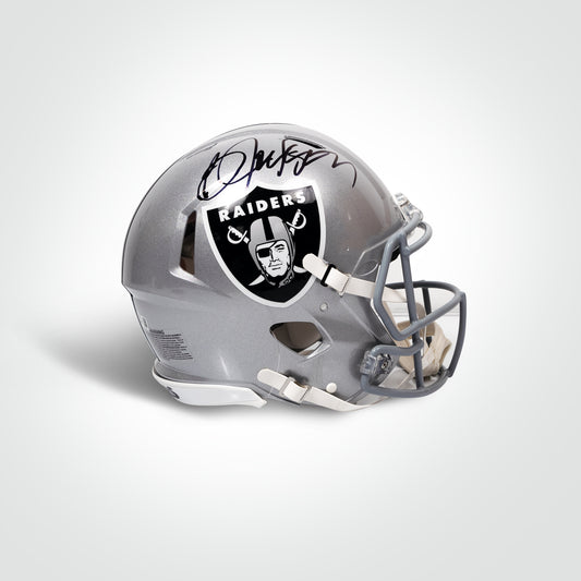 Bo Jackson Signed Raiders Speed Full Size Authentic Helmet