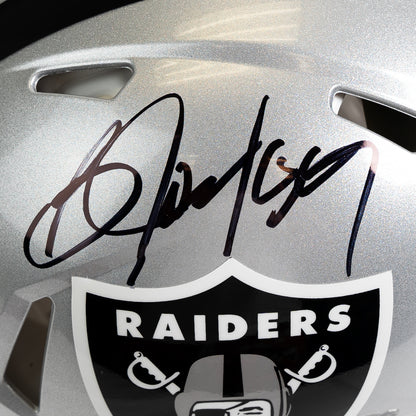Bo Jackson Signed Raiders Speed Full Size Authentic Helmet