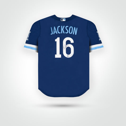 Bo Jackson Signed Royals Nike City Connect Jersey