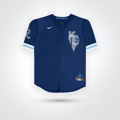 Bo Jackson Signed Royals Nike City Connect Jersey