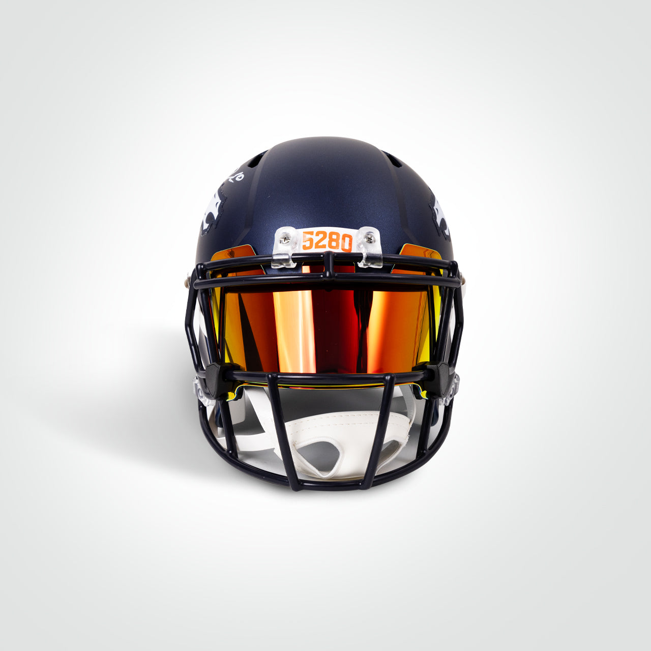 Bo Nix Signed Broncos Speed Full Size Replica Helmet