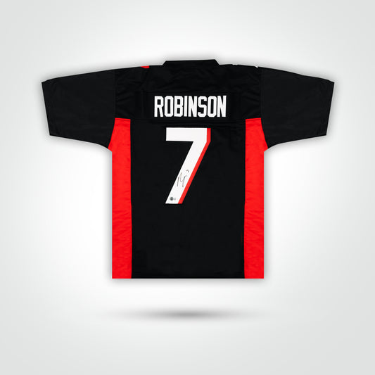 Bijan Robinson Signed Jersey - The Real Autograph