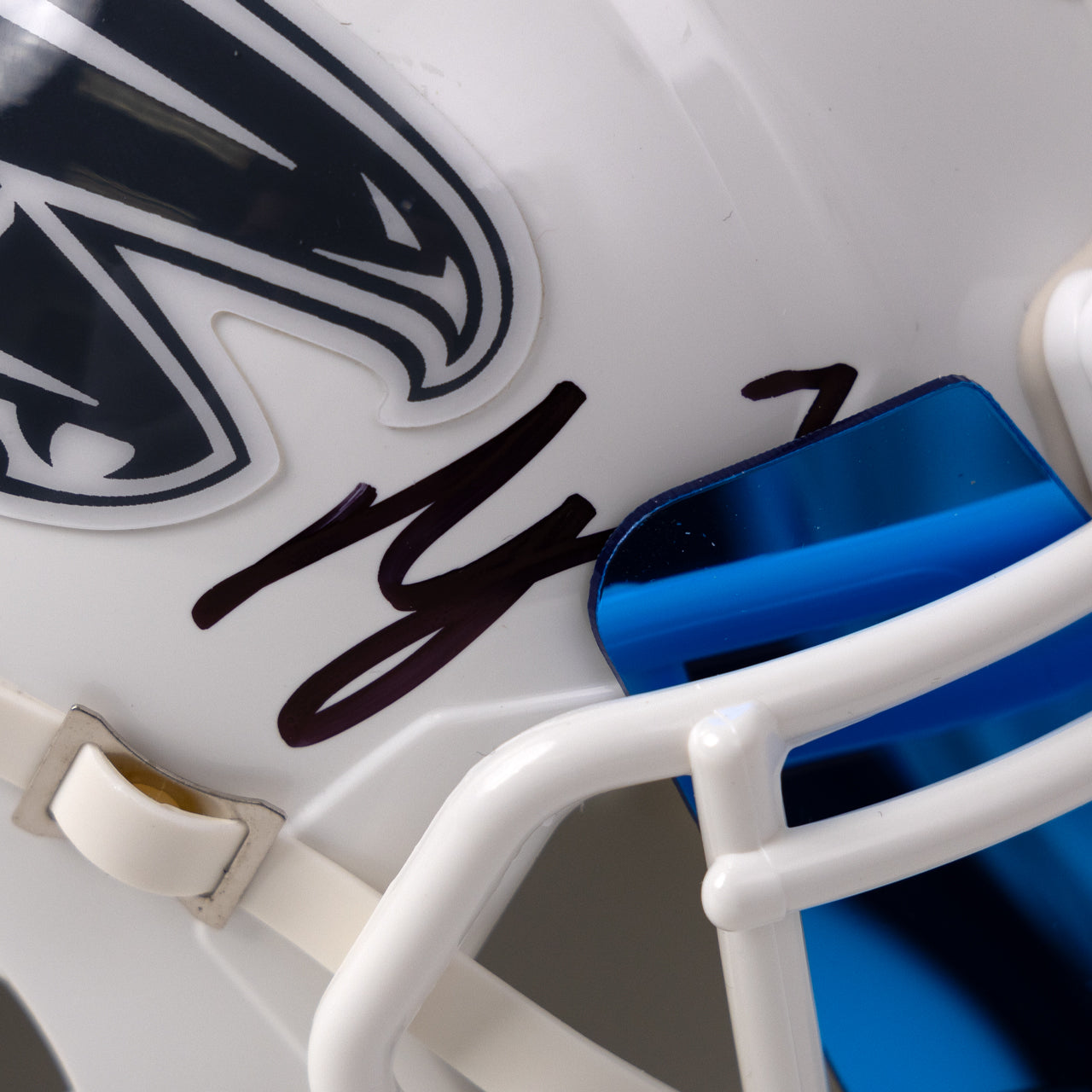Bijan Robinson Signed Falcons Salute to Service (STS) Mini Helmet