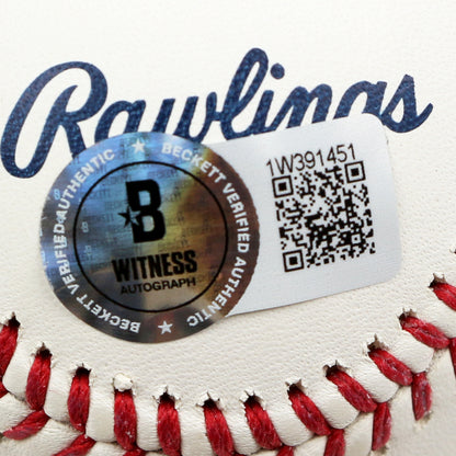 Bernie Williams Signed Official MLB Baseball