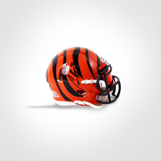 Chase Brown Signed Bengals Speed Mini Helmet