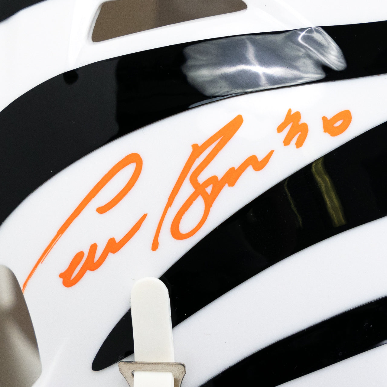 Chase Brown Signed Bengals Alternate Speed Mini Helmet