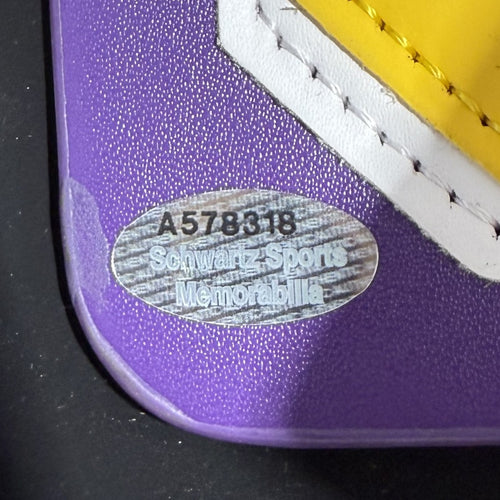 Cris Carter Signed Vikings WWE Belt