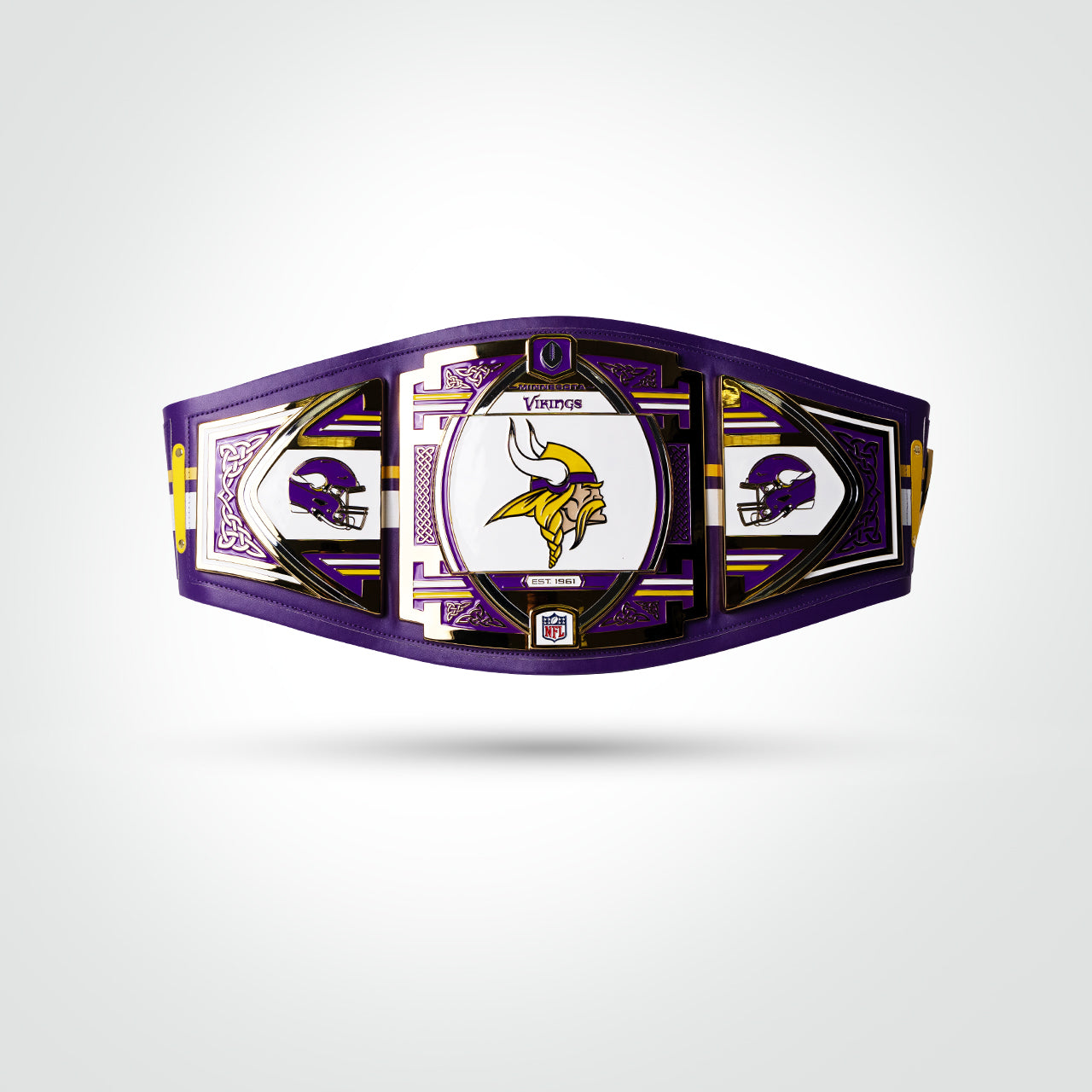 Cris Carter Signed Vikings WWE Belt