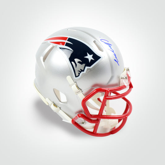 Christian Gonzalez Signed Patriots Speed Mini Helmet