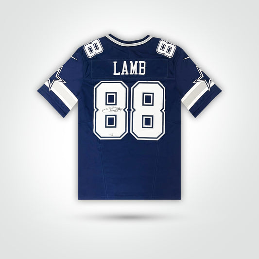 Ceedee Lamb Signed Cowboys Nike Limited Jersey