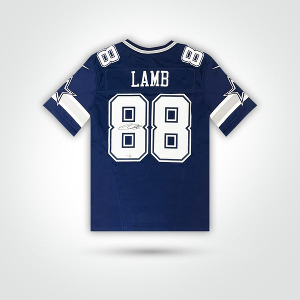 Autographed Jersey White Ceedee Lamb Jersey Autographed/Signed