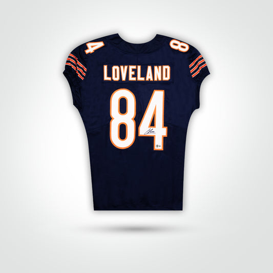 Colston Loveland Signed Jersey