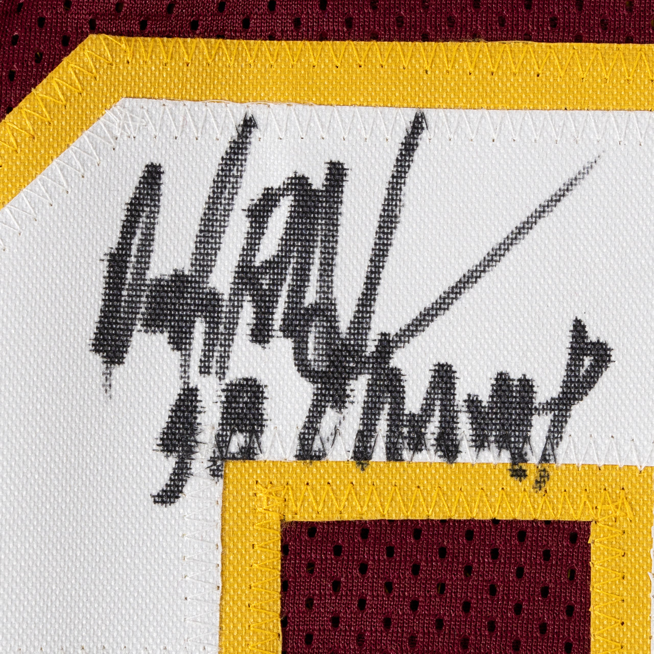 Multi Signed Superbowl 22 Inscribed Pro-Style Jersey