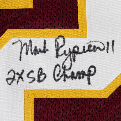 Multi Signed Superbowl 22 Inscribed Pro-Style Jersey