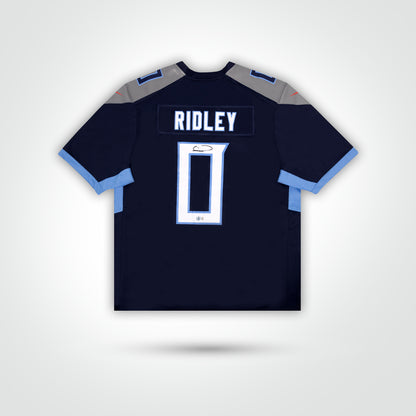 Calvin Ridley Signed Titans Nike Game Jersey