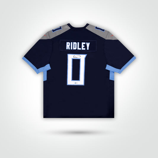 Calvin Ridley Signed Titans Nike Game Jersey