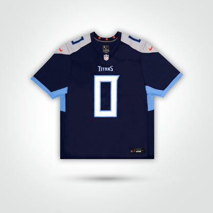 Calvin Ridley Signed Titans Nike Game Jersey