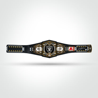 Charles Woodson Signed Raiders WWE Belt - The Real Autograph